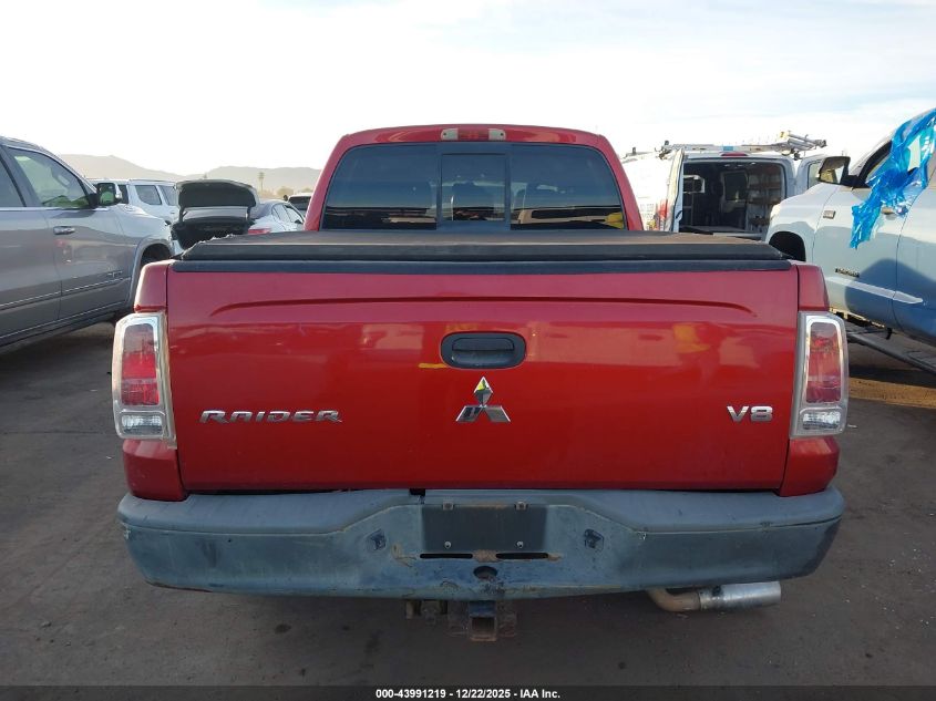 2006 Mitsubishi Raider Duro Cross V8 VIN: 1Z7HT38N96S579003 Lot: 43991219