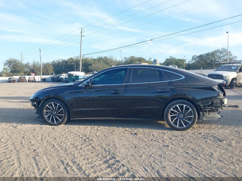2020 Hyundai Sonata Limited VIN: 5NPEH4J23LH008560 Lot: 43991222
