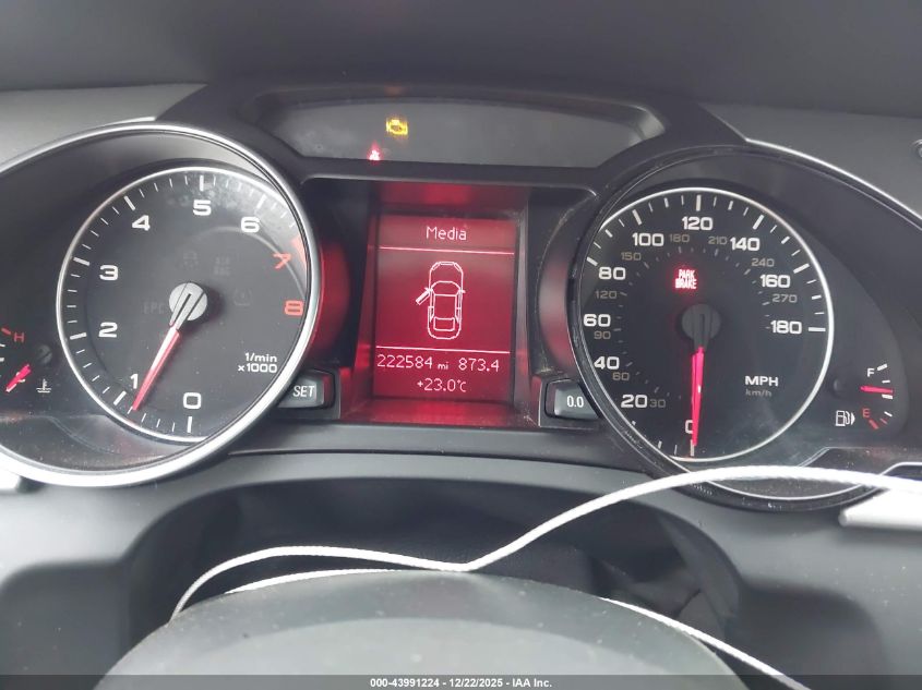 2010 Audi A5 2.0T Premium VIN: WAURFAFR2AA078743 Lot: 43991224