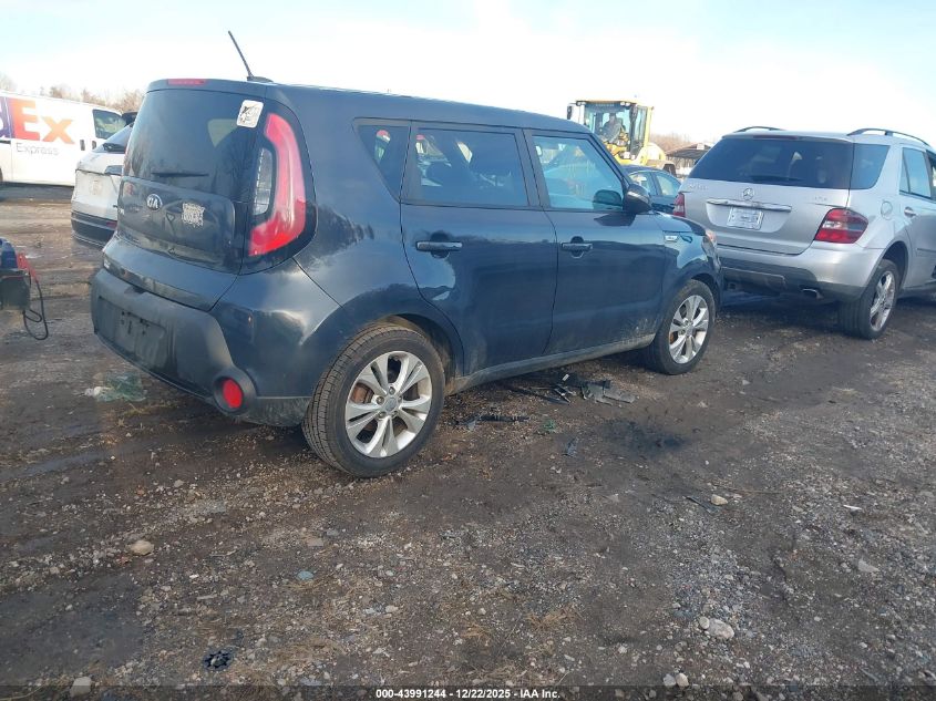 2014 Kia Soul + VIN: KNDJP3A57E7031952 Lot: 43991244