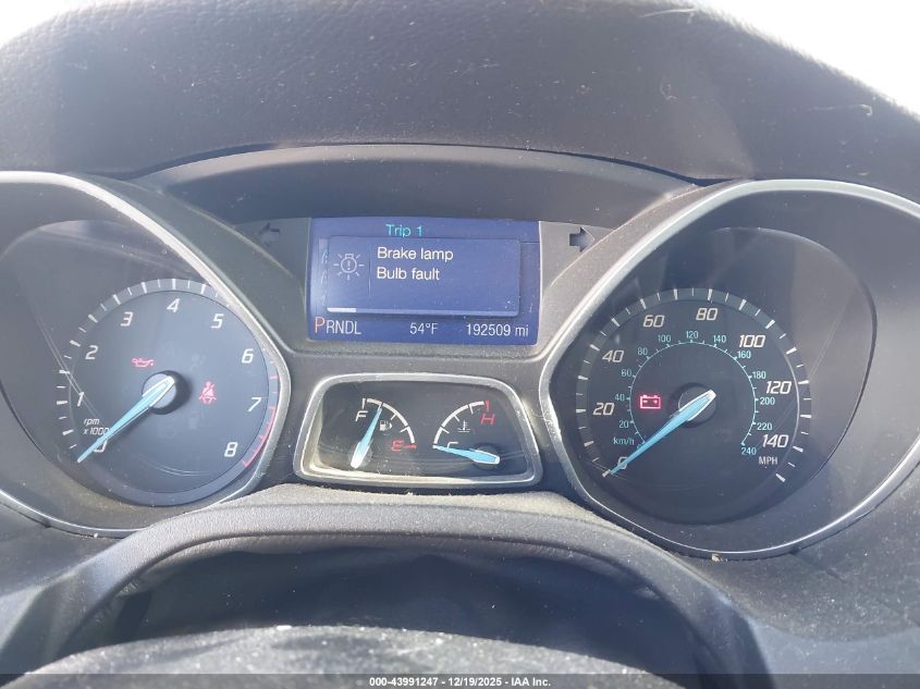 2013 Ford Focus Se VIN: 1FADP3F27DL259618 Lot: 43991247