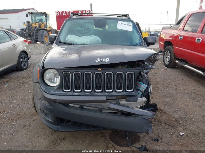 2017 Jeep Renegade Latitude 4X4 VIN: ZACCJBBB6HPF33660 Lot: 43991250