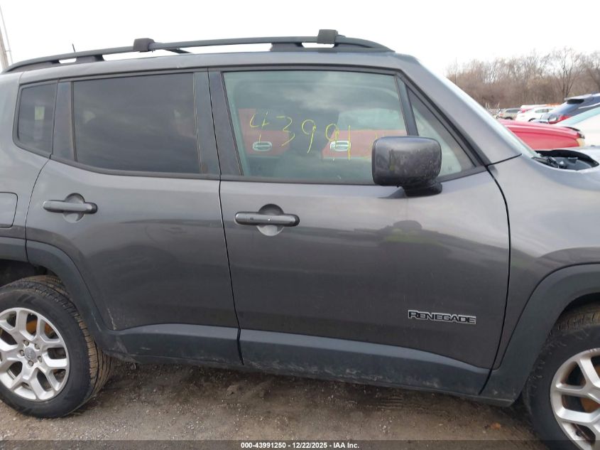 2017 Jeep Renegade Latitude 4X4 VIN: ZACCJBBB6HPF33660 Lot: 43991250