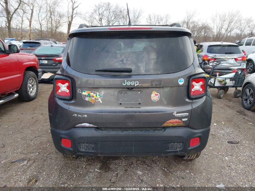 2017 Jeep Renegade Latitude 4X4 VIN: ZACCJBBB6HPF33660 Lot: 43991250