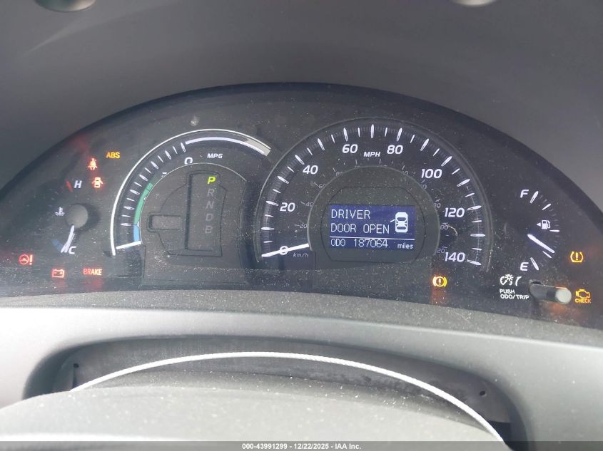 2010 Toyota Camry Hybrid VIN: 4T1BB3EK0AU118098 Lot: 43991299