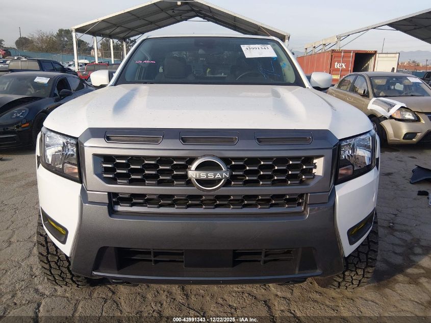 2025 Nissan Frontier King Cab Sv 4X4 VIN: 1N6ED1CM6SN613855 Lot: 43991343