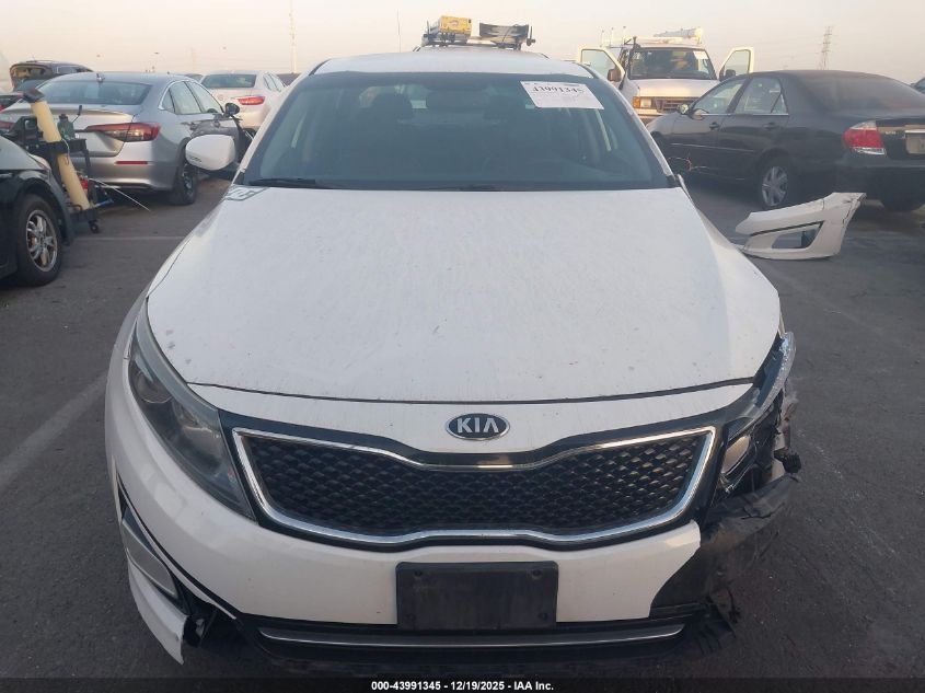 2015 Kia Optima Sx Turbo VIN: 5XXGR4A65FG376392 Lot: 43991345