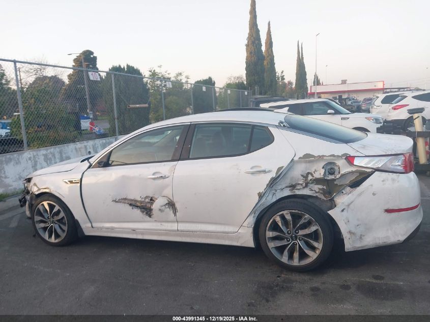 2015 Kia Optima Sx Turbo VIN: 5XXGR4A65FG376392 Lot: 43991345