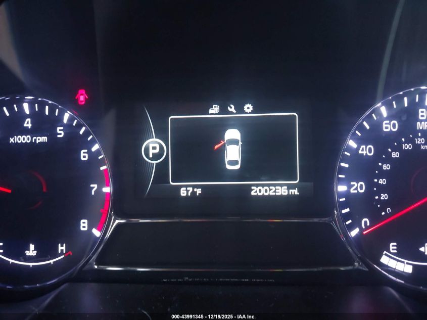 2015 Kia Optima Sx Turbo VIN: 5XXGR4A65FG376392 Lot: 43991345