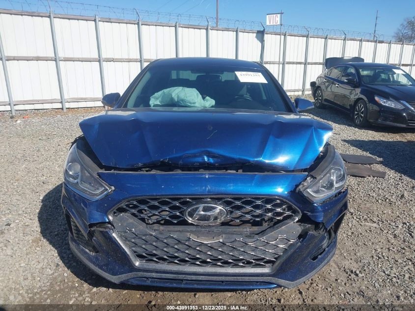 2019 Hyundai Sonata Sel VIN: 5NPE34AF4KH813807 Lot: 43991353