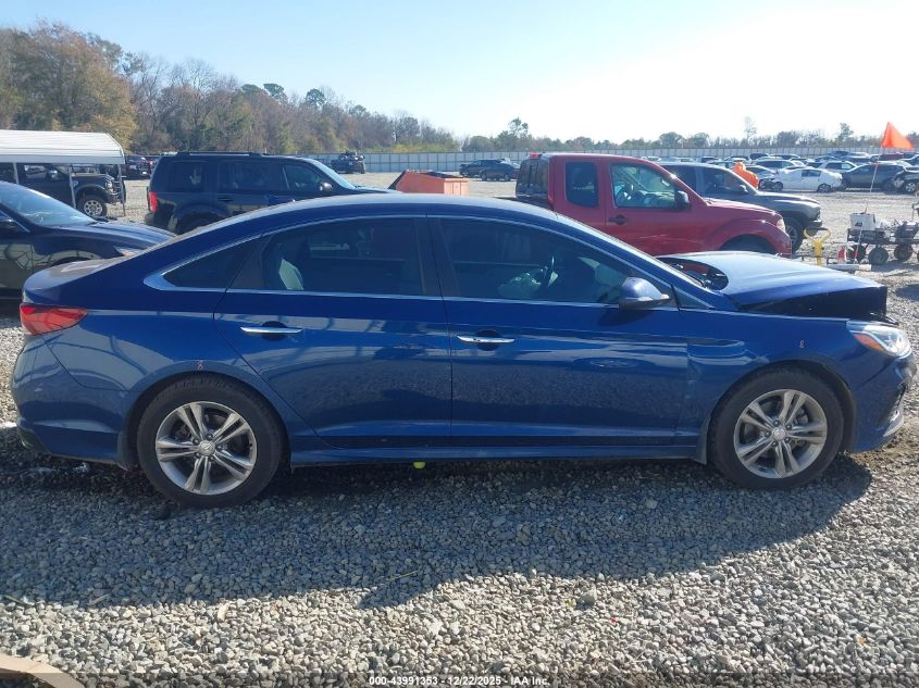 2019 Hyundai Sonata Sel VIN: 5NPE34AF4KH813807 Lot: 43991353