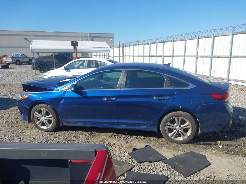 2019 Hyundai Sonata Sel VIN: 5NPE34AF4KH813807 Lot: 43991353