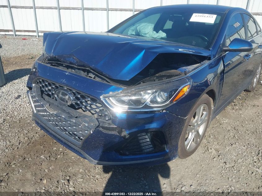 2019 Hyundai Sonata Sel VIN: 5NPE34AF4KH813807 Lot: 43991353