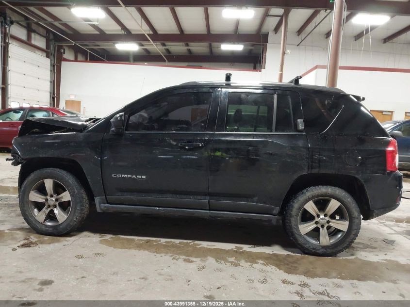 2017 Jeep Compass High Altitude 4X4 VIN: 1C4NJDEB7HD176326 Lot: 43991355