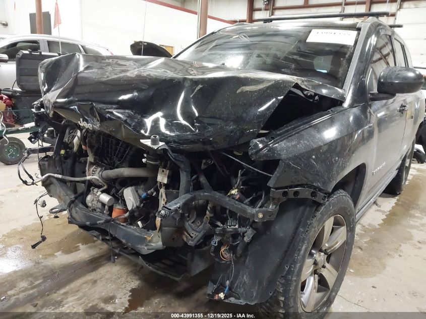 2017 Jeep Compass High Altitude 4X4 VIN: 1C4NJDEB7HD176326 Lot: 43991355