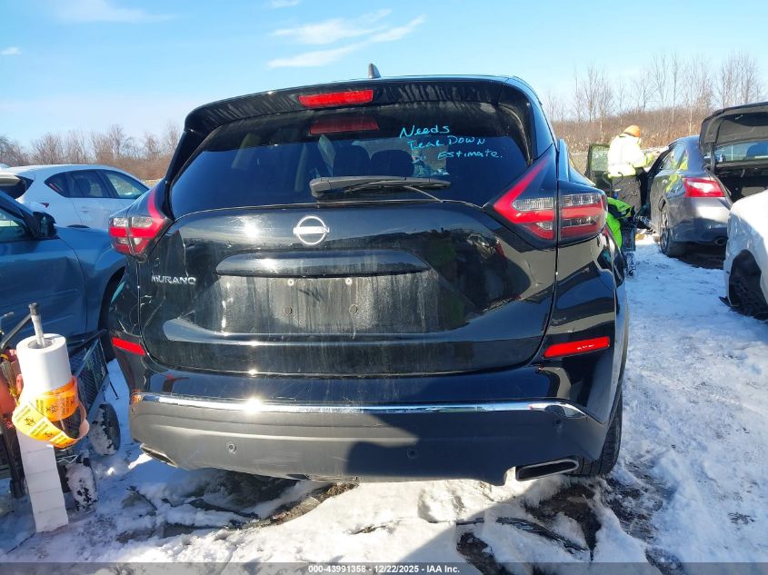 2023 Nissan Murano S VIN: 5N1AZ2AJ9PC126150 Lot: 43991358