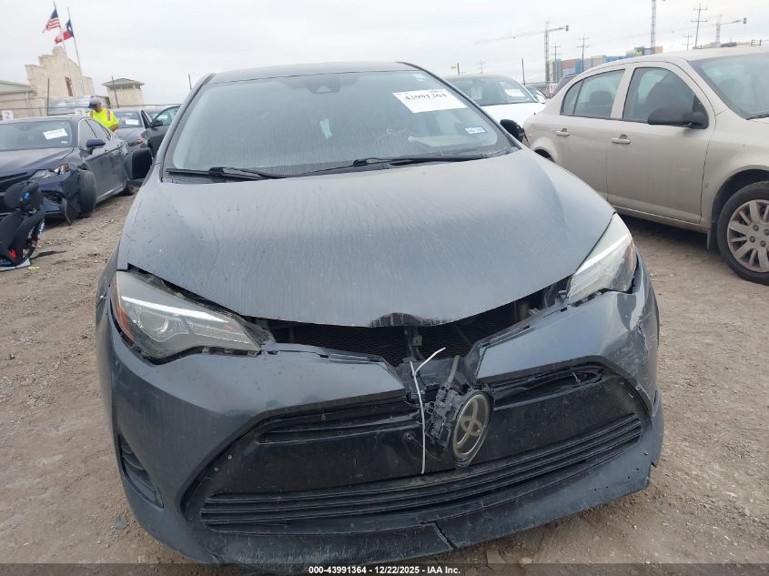 2019 Toyota Corolla Le VIN: 5YFBURHE7KP861119 Lot: 43991364