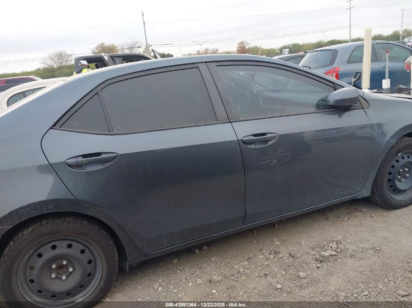 2019 Toyota Corolla Le VIN: 5YFBURHE7KP861119 Lot: 43991364