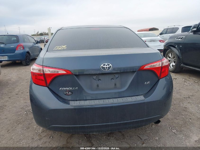 2019 Toyota Corolla Le VIN: 5YFBURHE7KP861119 Lot: 43991364