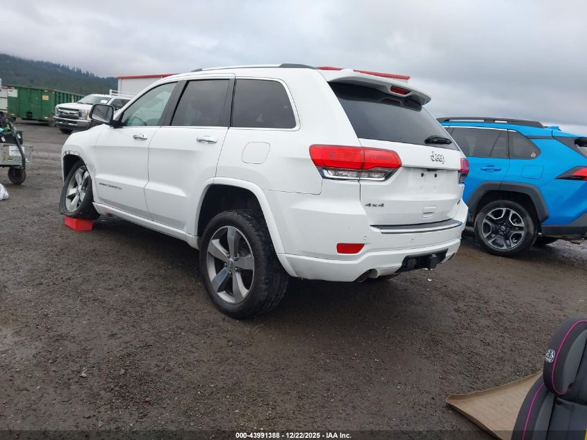 2015 Jeep Grand Cherokee Overland VIN: 1C4RJFCG1FC934112 Lot: 43991388