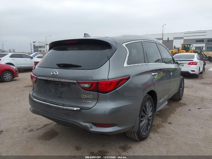 2020 Infiniti Qx60 Luxe VIN: 5N1DL0MN4LC528329 Lot: 43991397