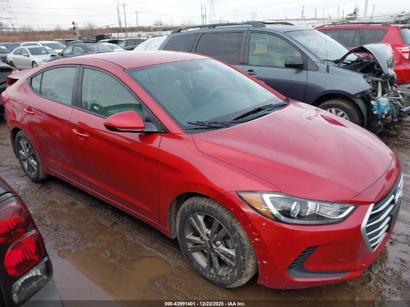 2018 Hyundai Elantra Sel VIN: 5NPD84LF9JH312274 Lot: 43991401