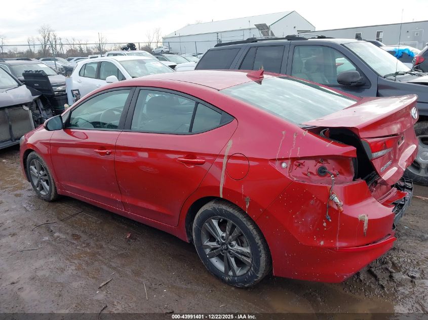 2018 Hyundai Elantra Sel VIN: 5NPD84LF9JH312274 Lot: 43991401