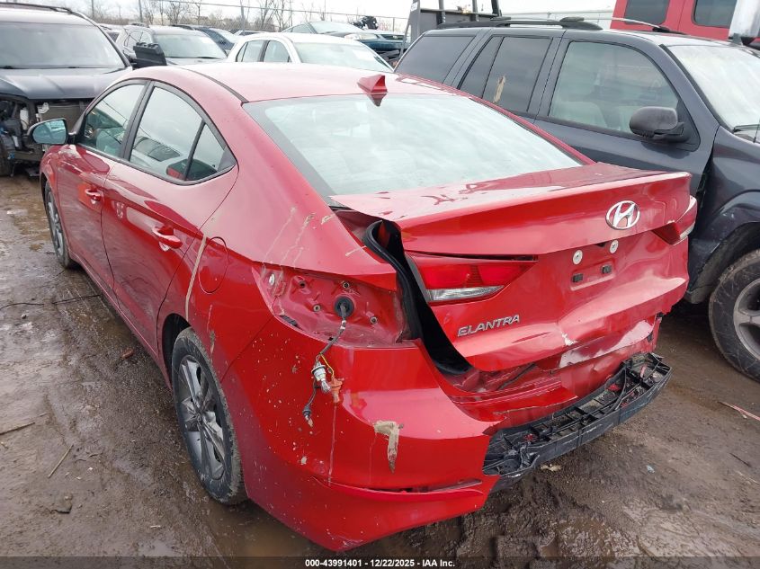2018 Hyundai Elantra Sel VIN: 5NPD84LF9JH312274 Lot: 43991401
