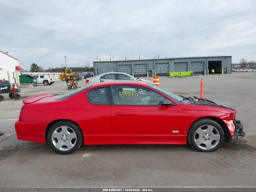 2006 Chevrolet Monte Carlo Ss VIN: 2G1WL15C569284453 Lot: 43991407