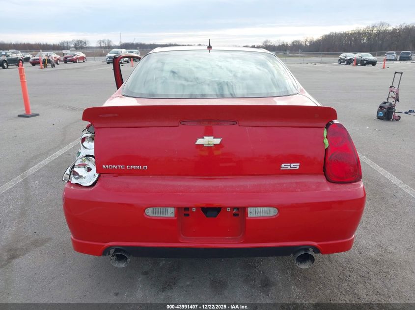 2006 Chevrolet Monte Carlo Ss VIN: 2G1WL15C569284453 Lot: 43991407