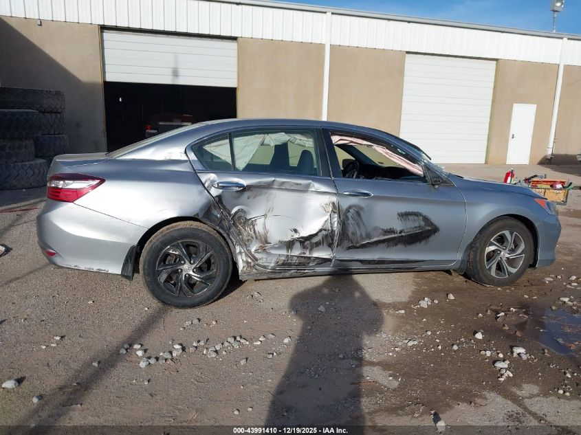 2017 Honda Accord Lx VIN: 1HGCR2F31HA239600 Lot: 43991410