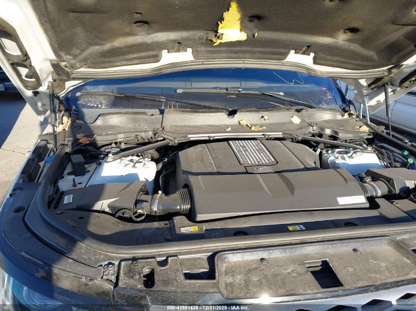 2017 Land Rover Range Rover Sport 3.0L V6 Supercharged Hse VIN: SALWR2FV0HA178665 Lot: 43991435