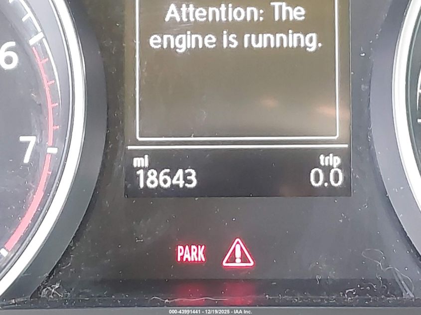 2020 Volkswagen Golf 1.4T Tsi VIN: 3VWW57AU2LM017001 Lot: 43991441