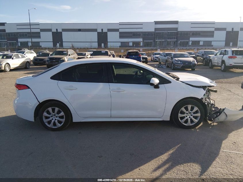 2022 Toyota Corolla Le VIN: 5YFEPMAE9NP388006 Lot: 43991470