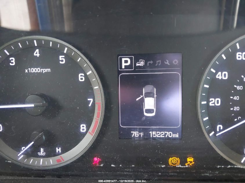 2015 Hyundai Sonata Se VIN: 5NPE24AF5FH130832 Lot: 43991477