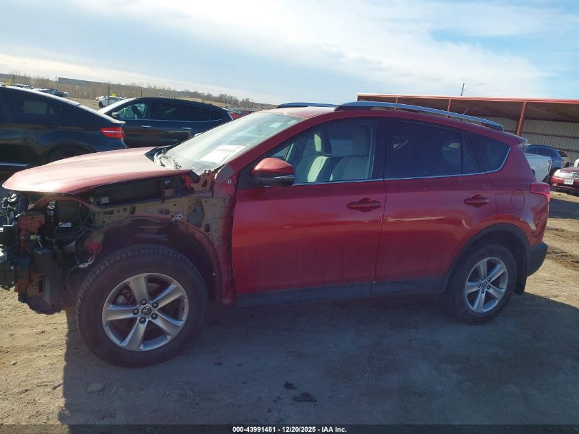 2015 Toyota Rav4 Xle VIN: 2T3RFREV1FW394255 Lot: 43991481