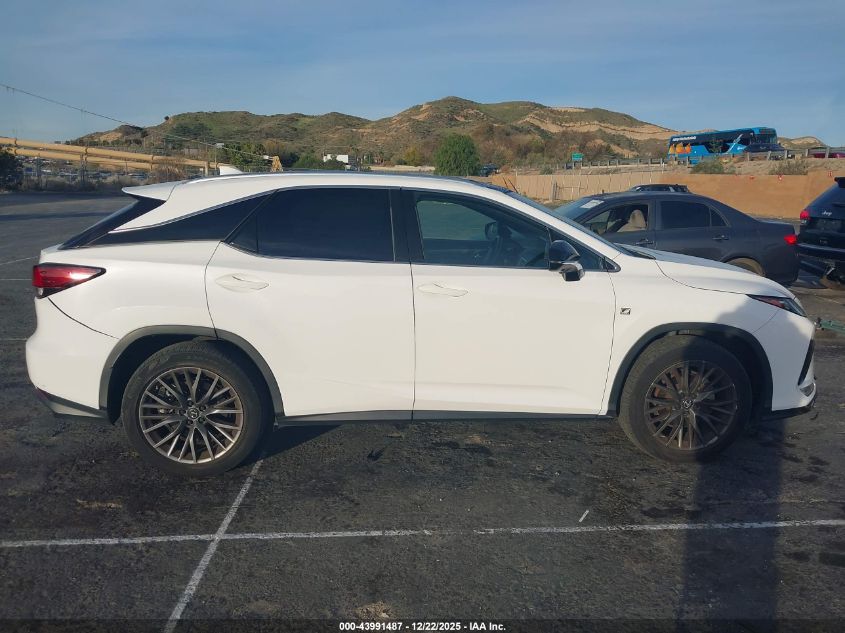 2021 Lexus Rx 350 F Sport Handling VIN: 2T2YZMDA5MC273137 Lot: 43991487