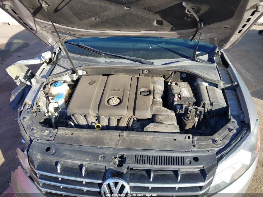 2013 Volkswagen Passat 2.5L Wolfsburg Edition VIN: 1VWAP7A33DC142135 Lot: 43991490