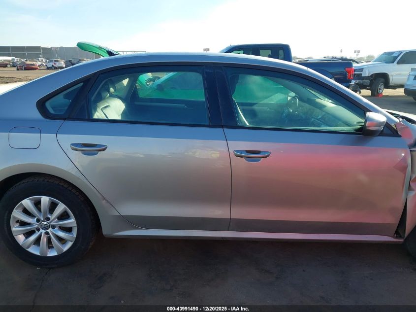 2013 Volkswagen Passat 2.5L Wolfsburg Edition VIN: 1VWAP7A33DC142135 Lot: 43991490