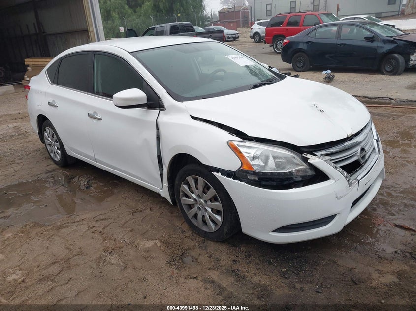 3N1AB7AP7EY277540 2014 Nissan Sentra S auction photo 1