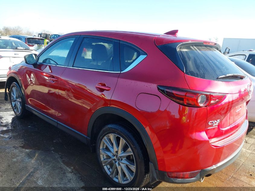2021 Mazda Cx-5 Grand Touring VIN: JM3KFBDM1M1493663 Lot: 43991500