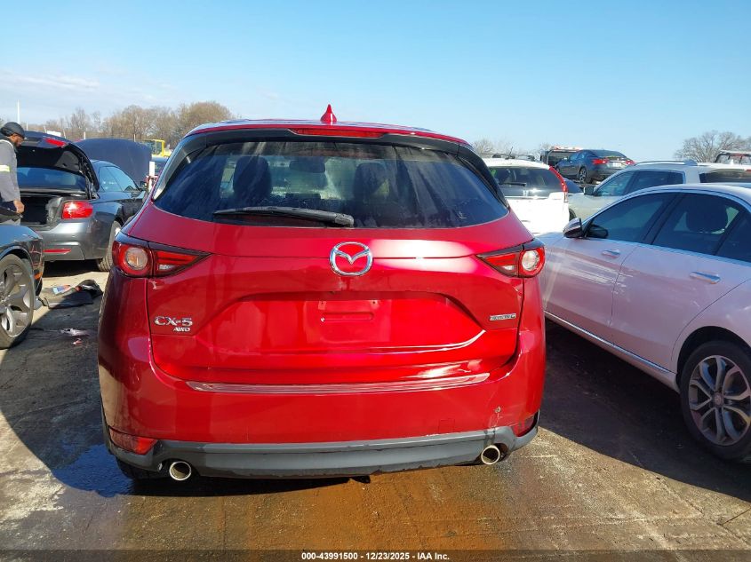 2021 Mazda Cx-5 Grand Touring VIN: JM3KFBDM1M1493663 Lot: 43991500