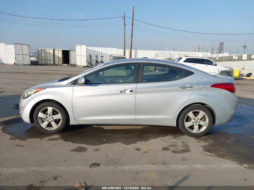 2013 Hyundai Elantra Gls VIN: KMHDH4AE0DU016625 Lot: 43991503