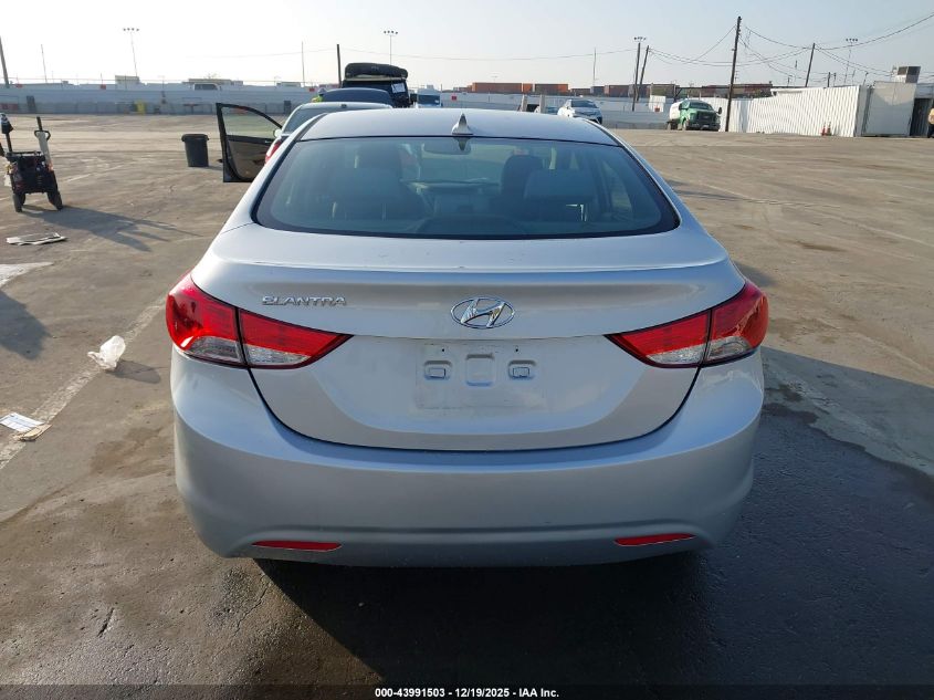 2013 Hyundai Elantra Gls VIN: KMHDH4AE0DU016625 Lot: 43991503