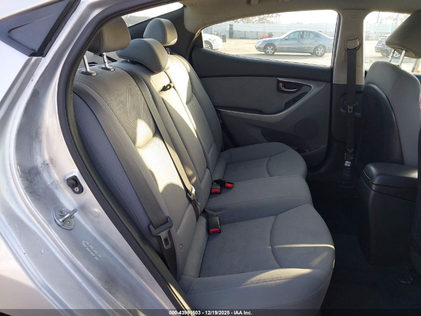 2013 Hyundai Elantra Gls VIN: KMHDH4AE0DU016625 Lot: 43991503