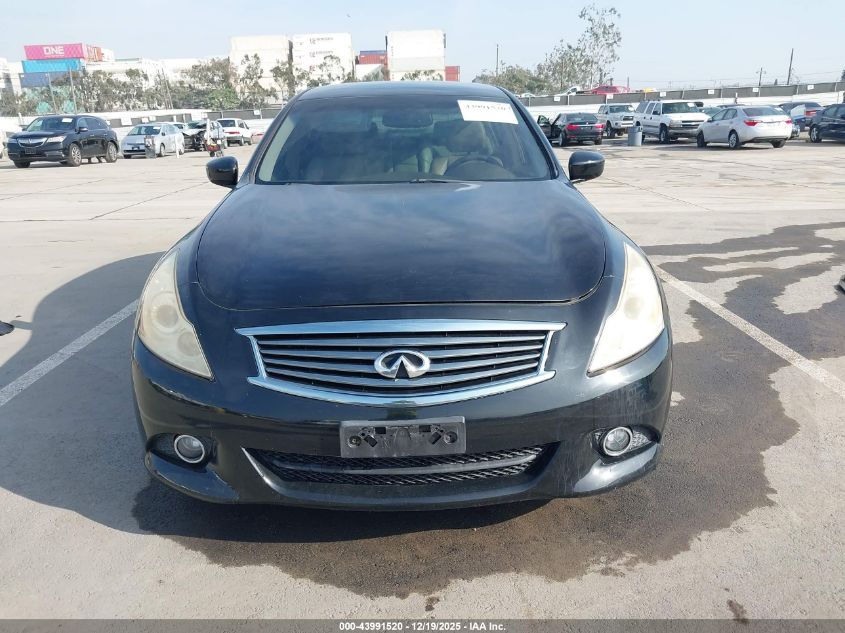 2013 Infiniti G37 Journey VIN: JN1CV6AP8DM301212 Lot: 43991520