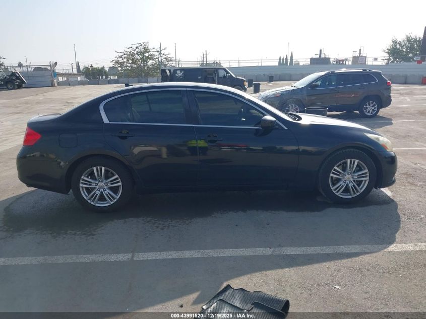 2013 Infiniti G37 Journey VIN: JN1CV6AP8DM301212 Lot: 43991520