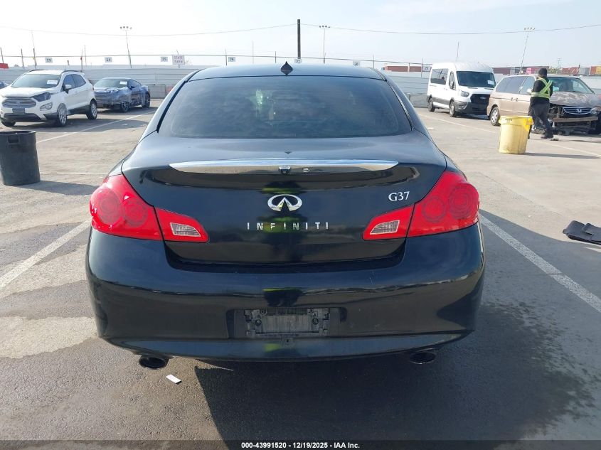 2013 Infiniti G37 Journey VIN: JN1CV6AP8DM301212 Lot: 43991520