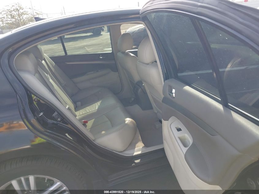 2013 Infiniti G37 Journey VIN: JN1CV6AP8DM301212 Lot: 43991520