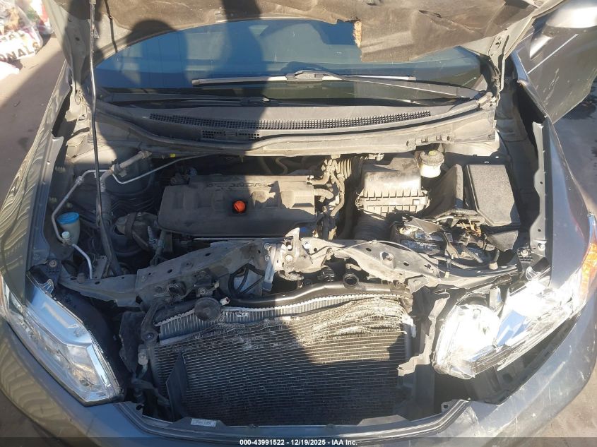 2012 Honda Civic Hf VIN: 2HGFB2F6XCH329107 Lot: 43991522